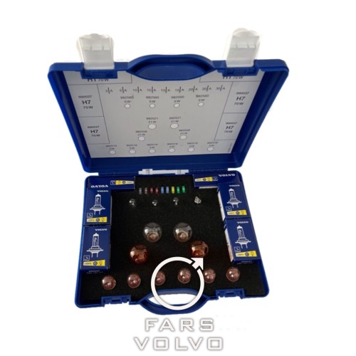 جعبه لامپ اصلی ولوو